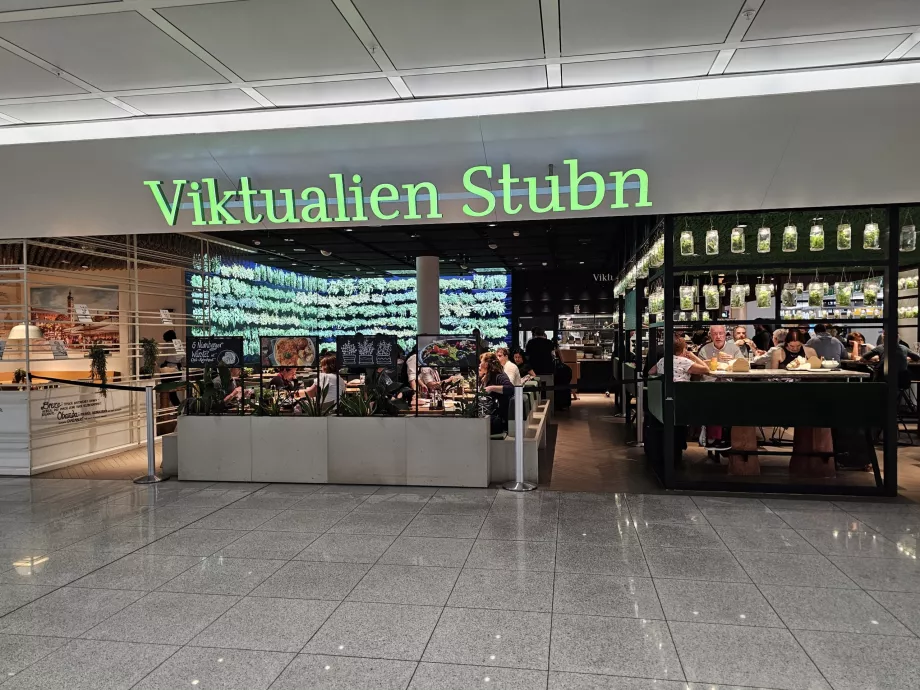 Restaurant dans la zone de transit du terminal 2