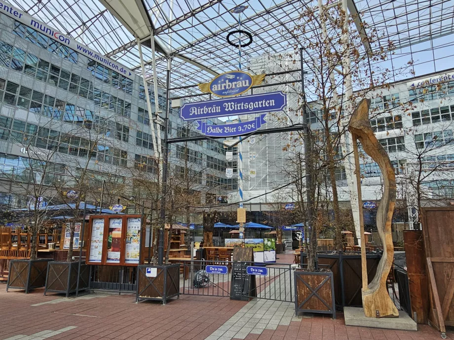 Pub dans le centre de l'aéroport de Munich