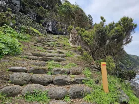 Sentier de randonnée sur l'île de Pico