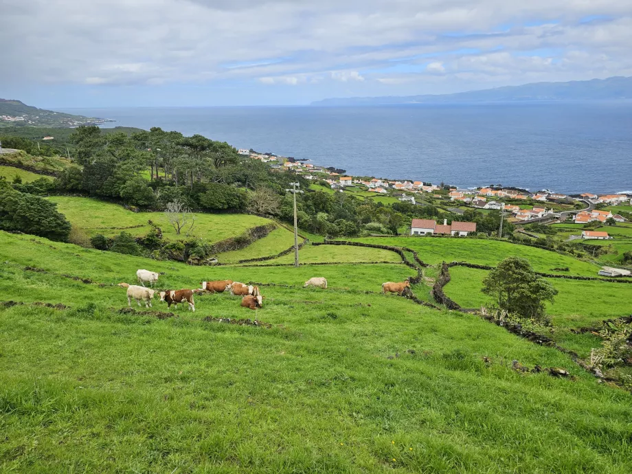 Vue du village de Prainha