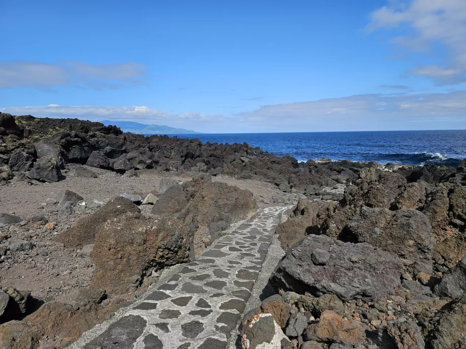 Lajido, la route des Piscinas naturais