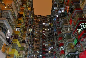 Immeubles d'appartements Hong Kong