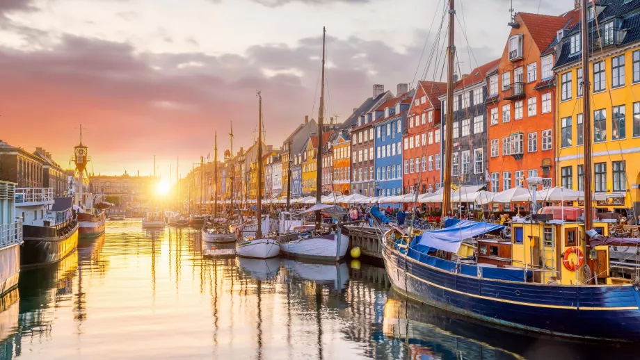 Coucher de soleil Nyhavn