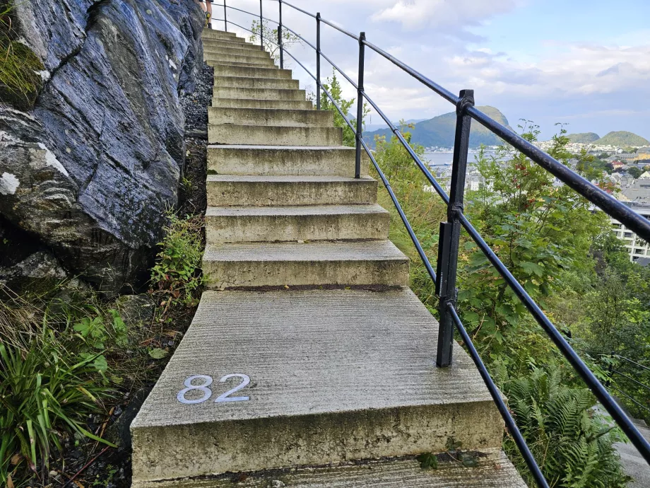 Escalier de la colline d'Askla