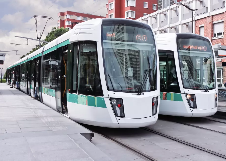 Trams Paris