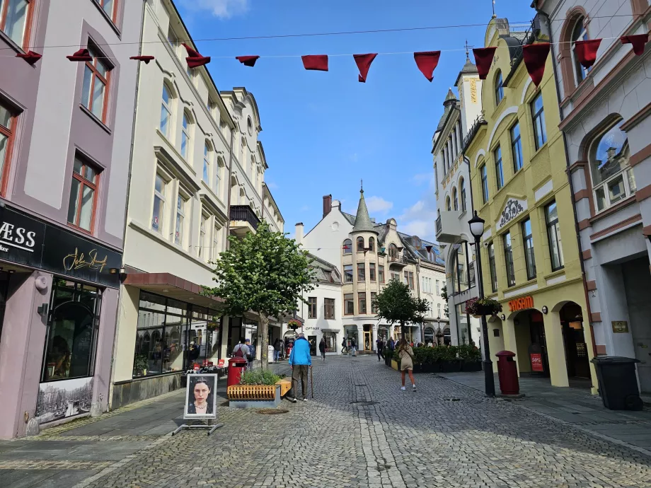 Le centre d'Alesund