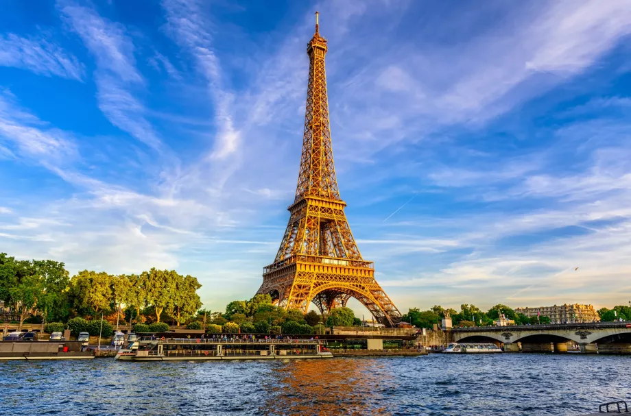 Tour Eiffel et Seine