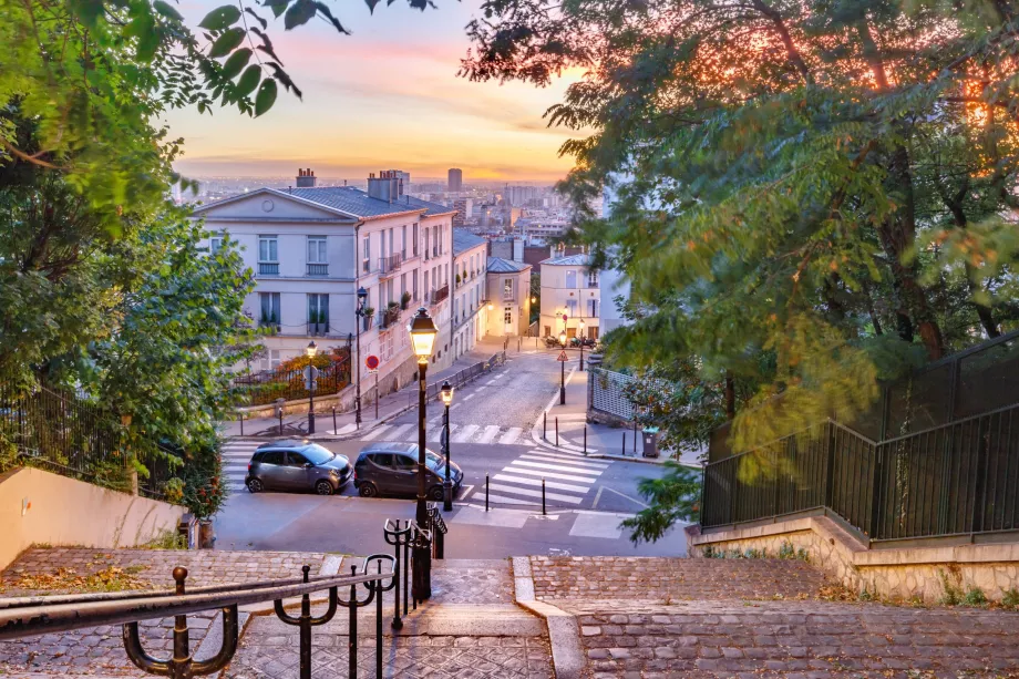 Escaliers de Montmartre