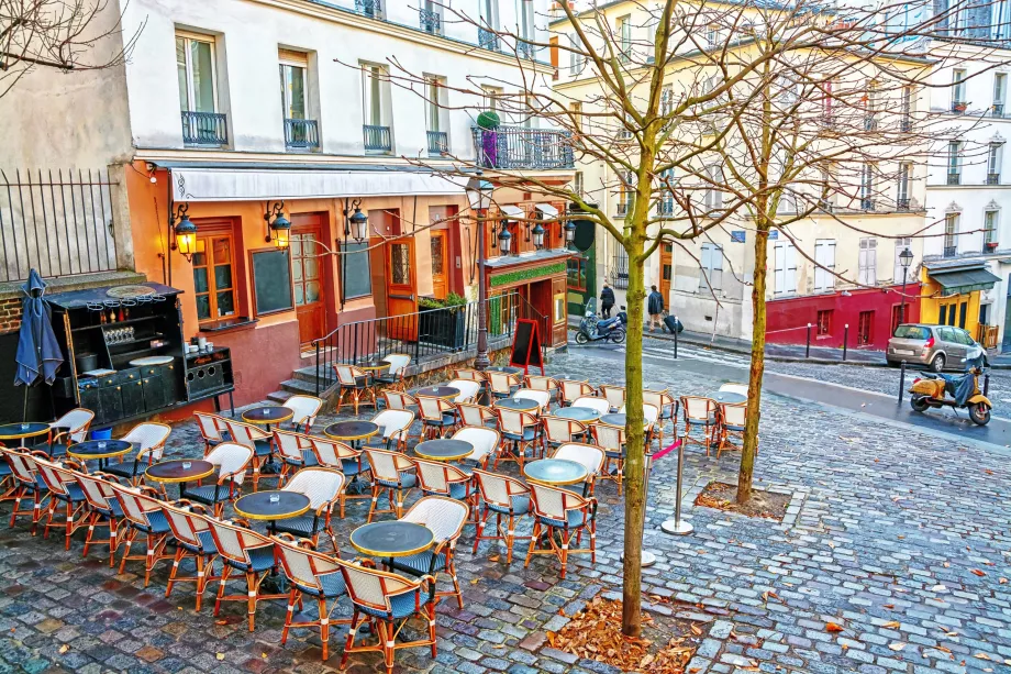 Café à Montmartre