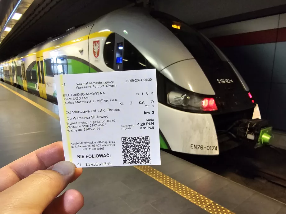 Billet valable uniquement sur les trains RL (non indiqué dans le valideur)