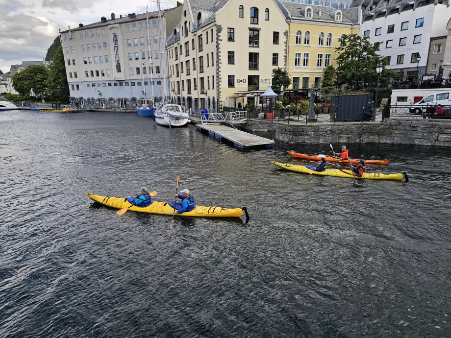 Kayak à Alesund