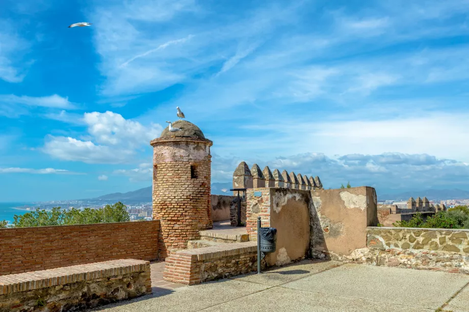 Les châteaux de Gibralfaro