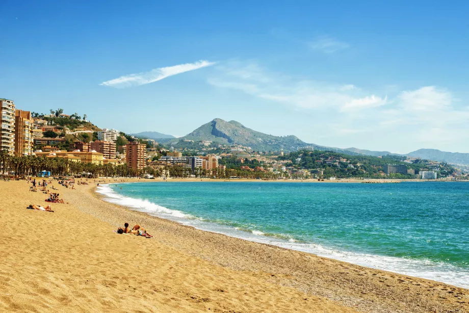 Plage de Malagueta