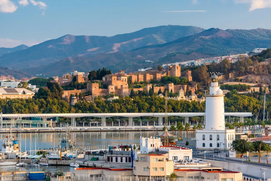 Phare à Málaga