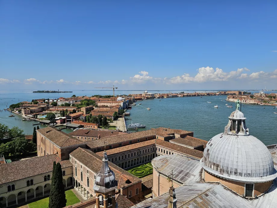 Vue de San Giorgio sur l'île de la Giudecca