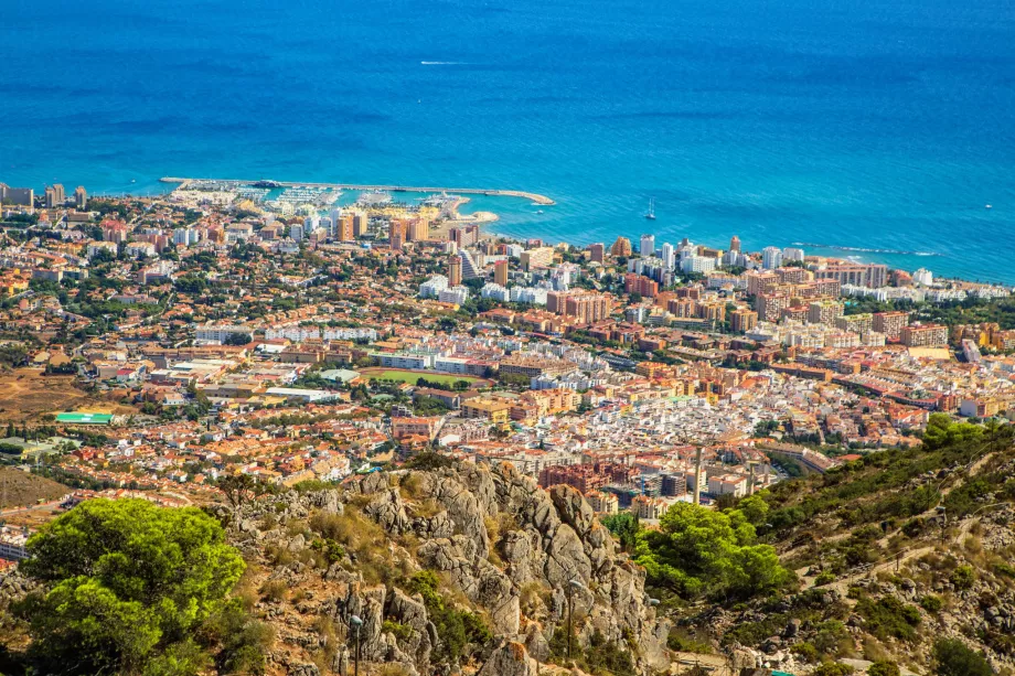 Vue de Benalmadena depuis Calmaorro