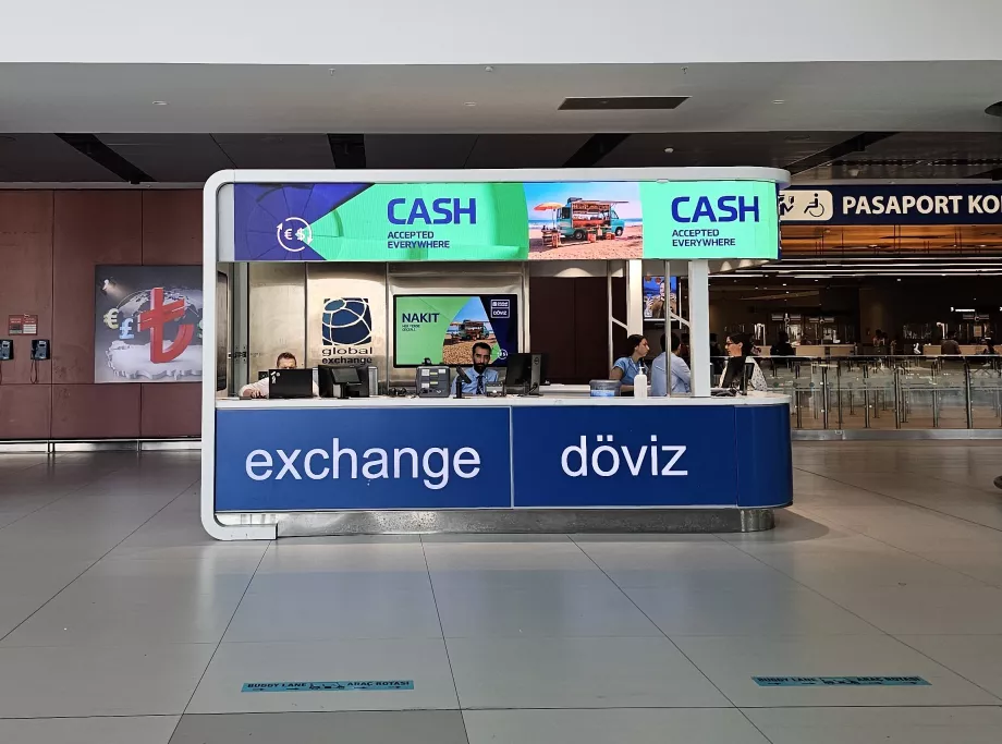 Global Exchange avec de mauvais taux de change