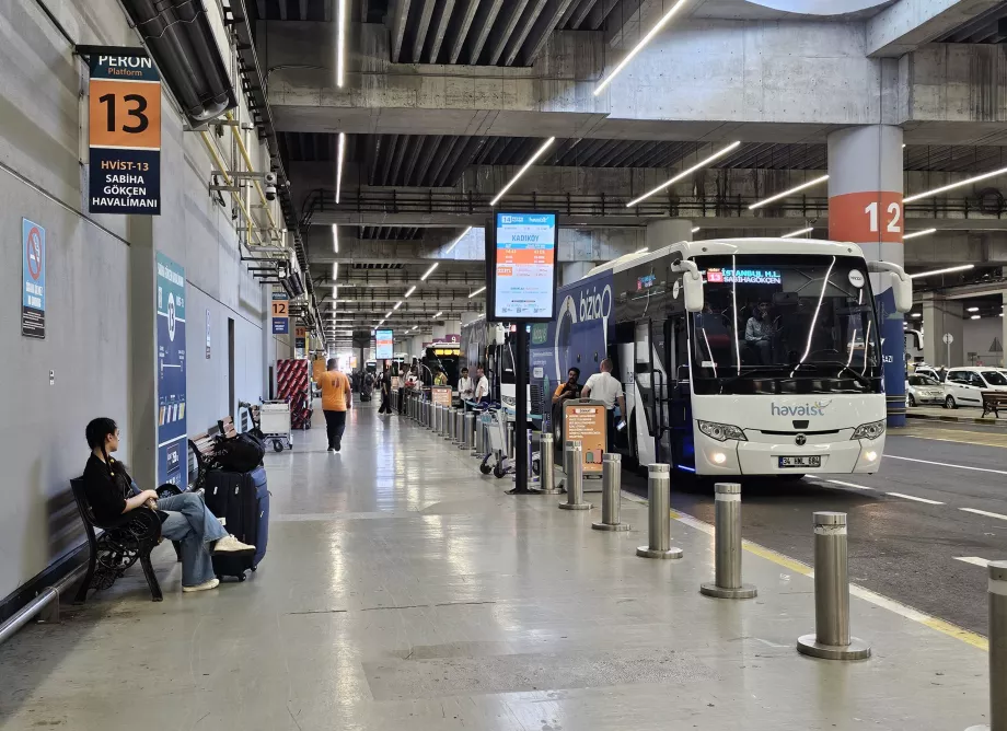 Bus de l'aéroport d'Istanbul à l'aéroport Sabiha Gokcen