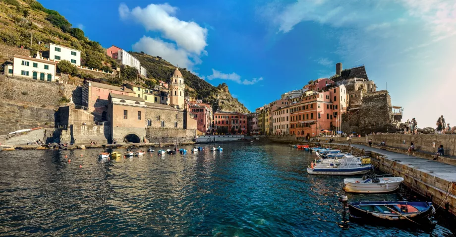 Vernazza depuis le port