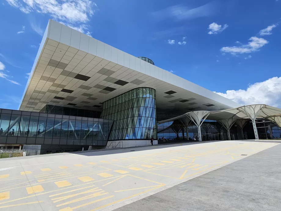 Arrivée à l'aéroport de Split