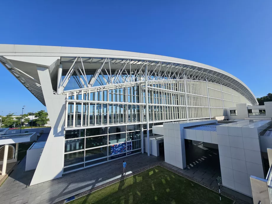 Arrivée à l'aéroport de Brunei