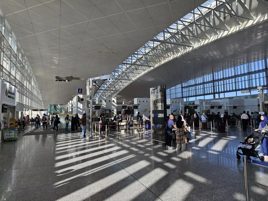 Terminal de départ, aéroport de Brunei