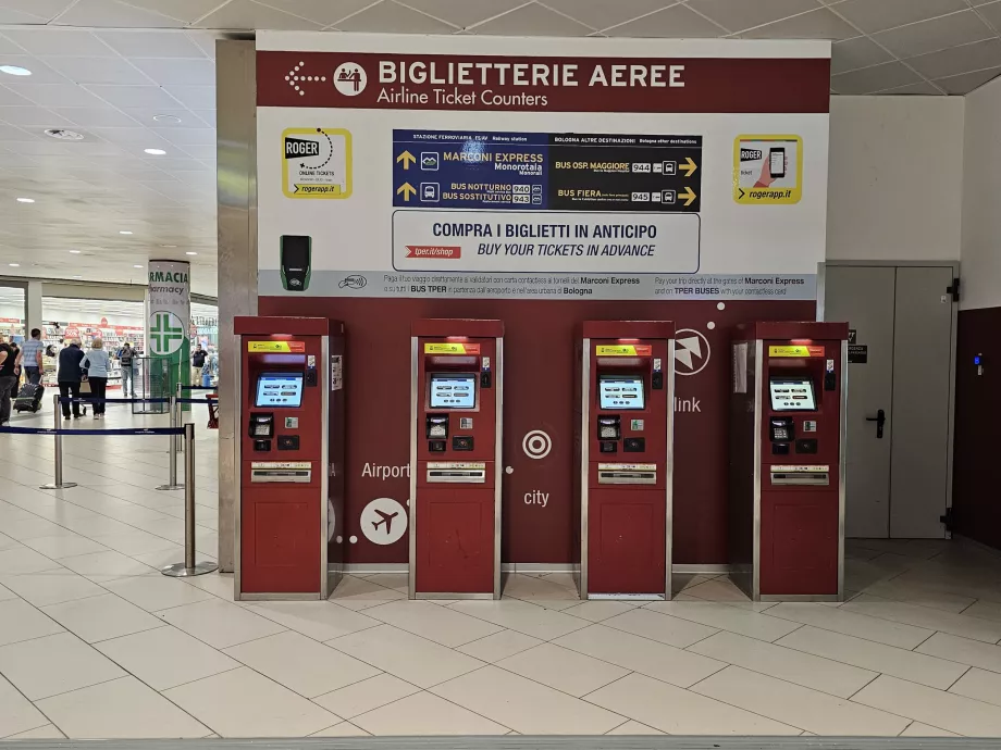 Distributeurs de billets - bus