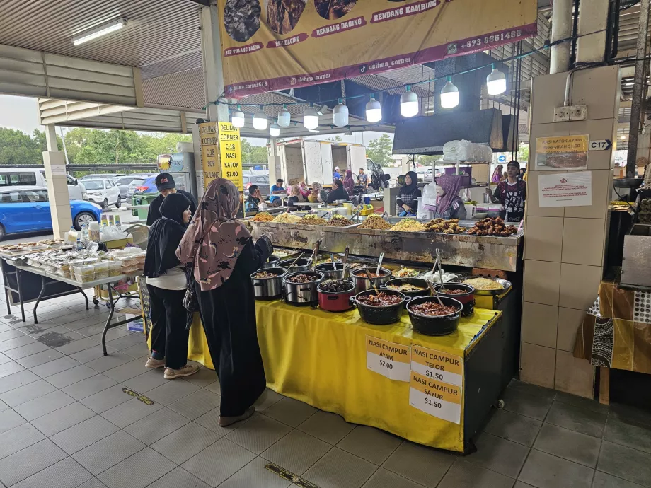 Marché nocturne de Gadong