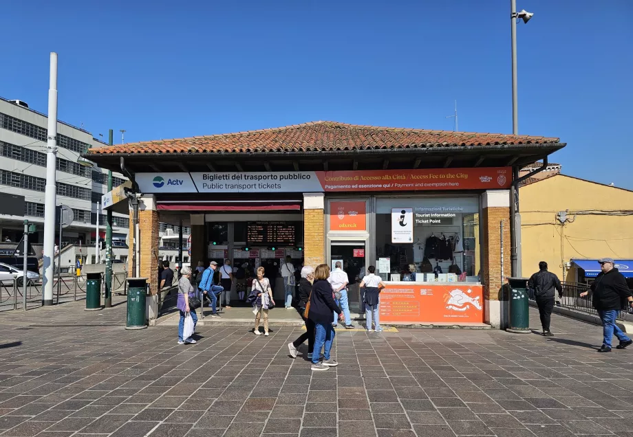 Billetterie de la Piazzale Roma