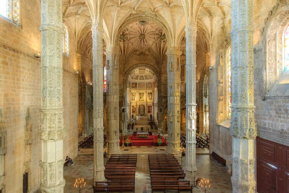 Intérieur de l'église Santa Maria, Mosteiro dos Jeronimos