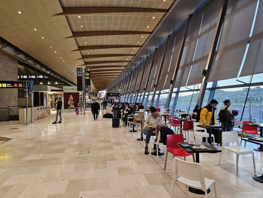 Zone de transit de l'aéroport de Tenerife Norte