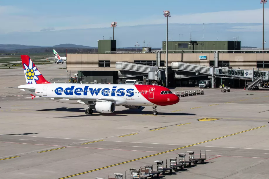 Edelweiss à l'aéroport de Zurich