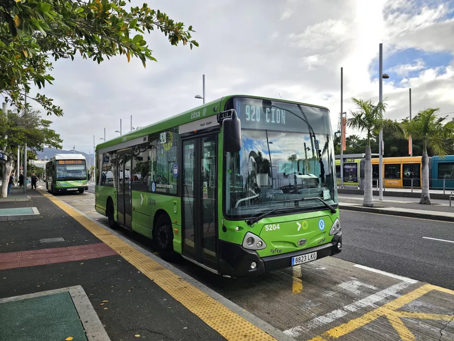 Bus à Santa Cruz