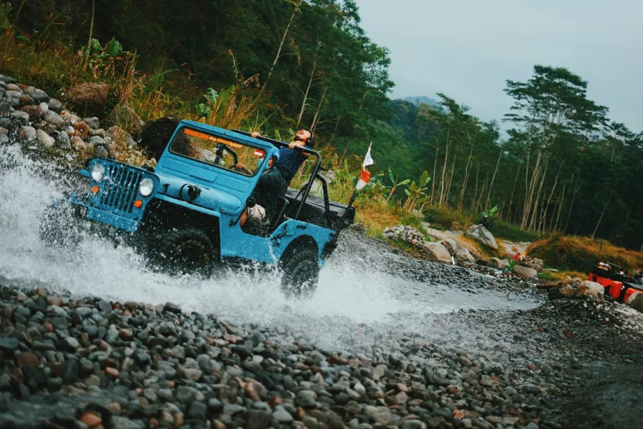 Tour de lave Merapi