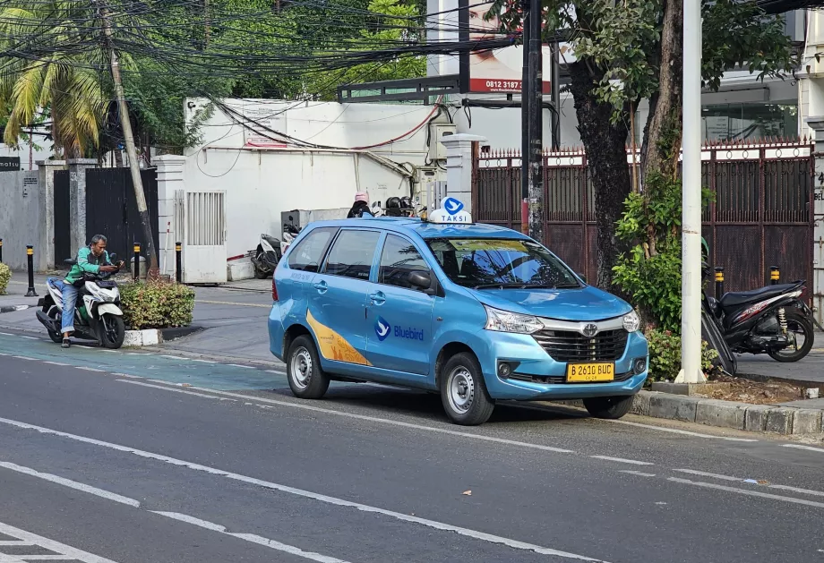 Taxi à Jakarta