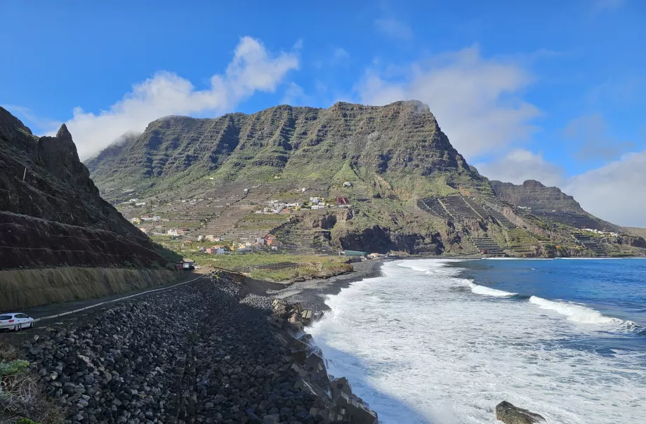 Vue de la vallée depuis Pescante de Hermigua