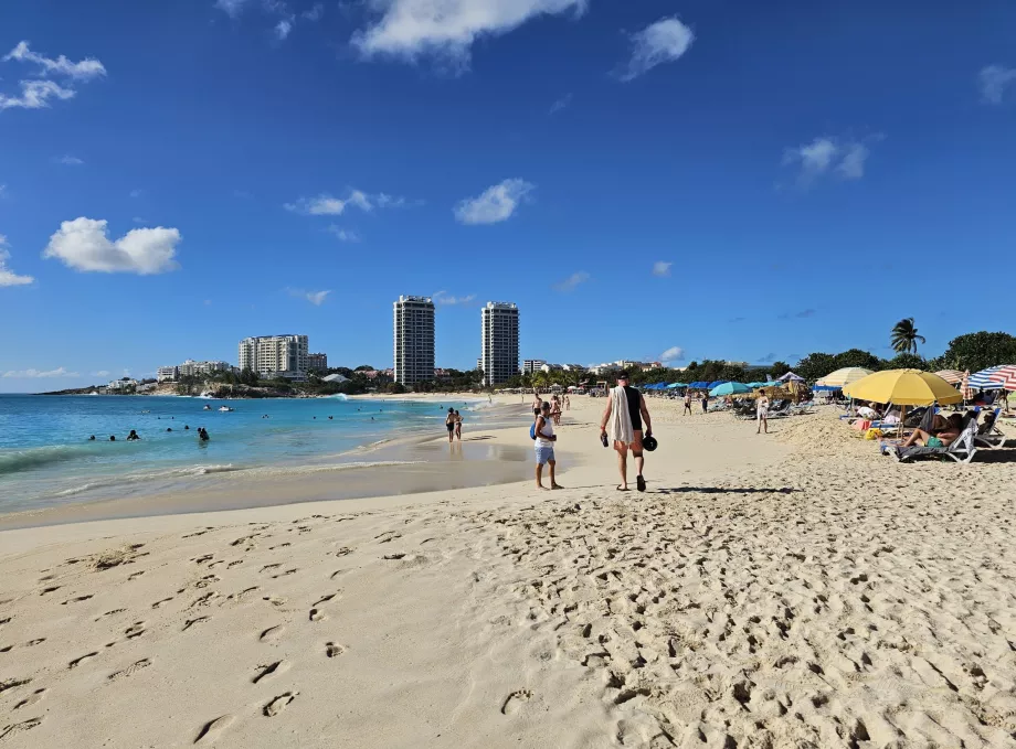 Plage de Mullet Bay