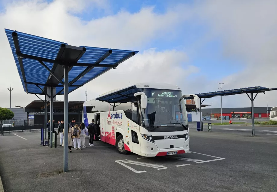 Bus pour le centre de Paris