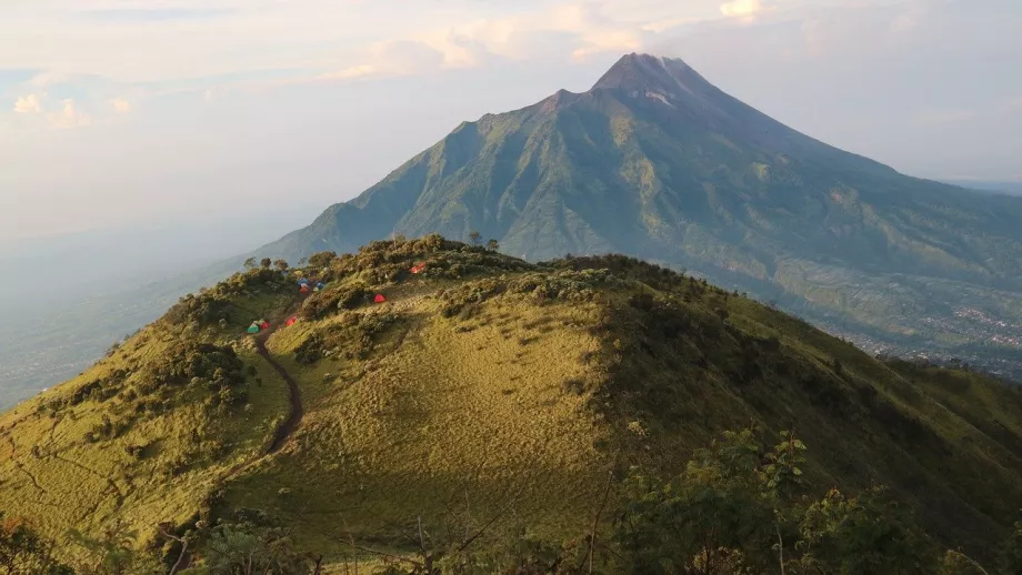 Camp de tentes, Mont Merbabu