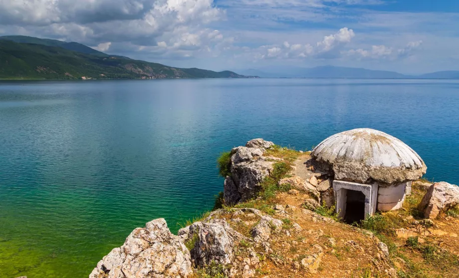 Lac Ohrid en Albanie