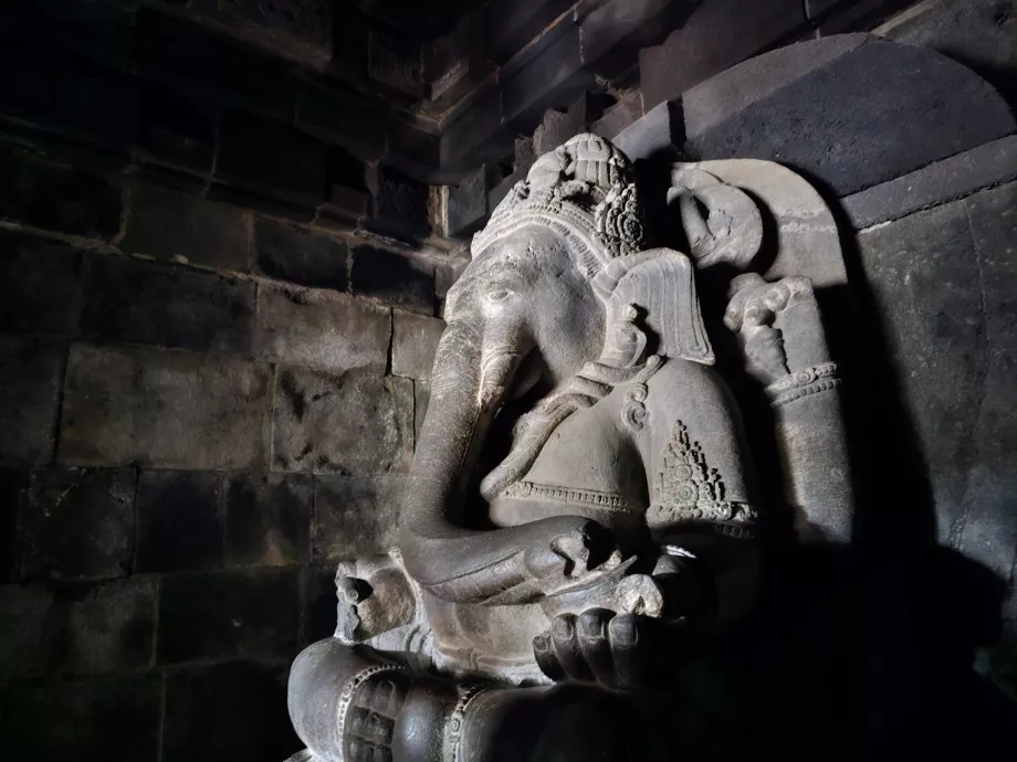 Prambanan, statue de Ganesha