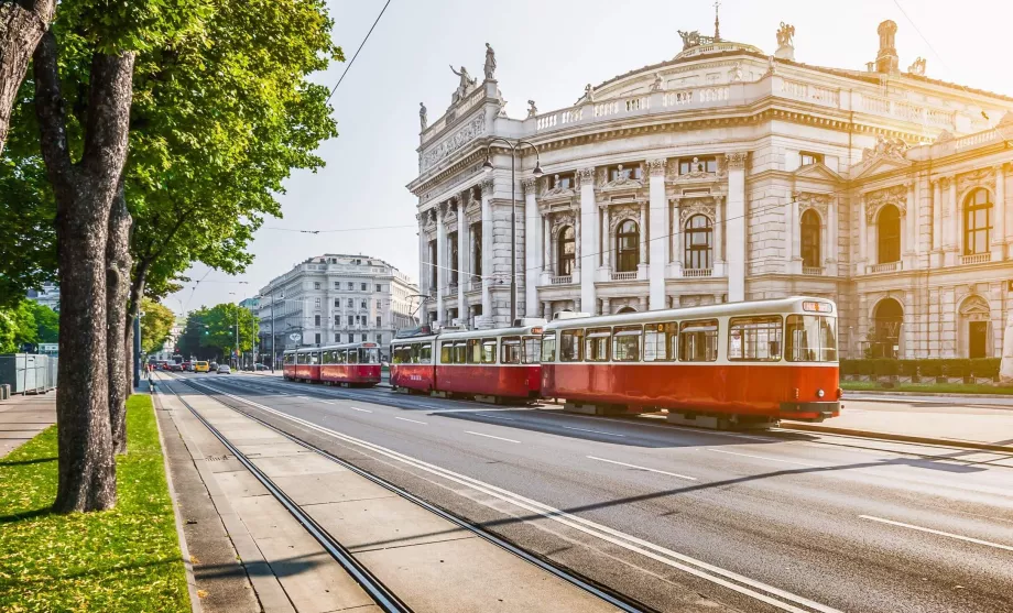 Tramway à Vienne