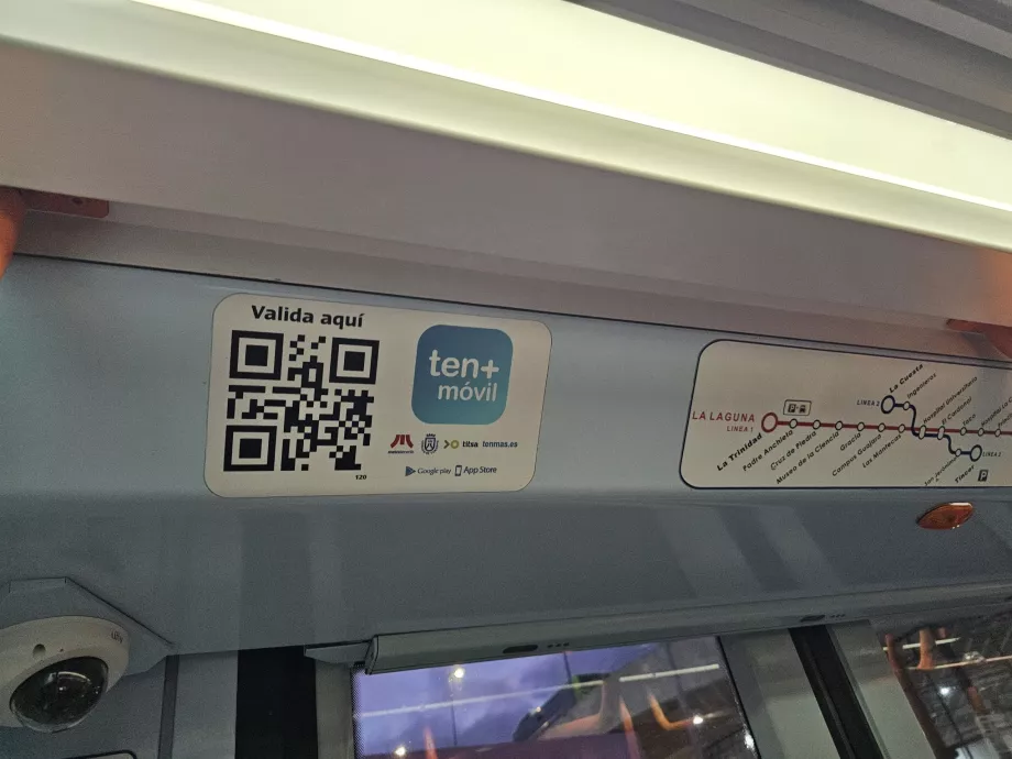 Code QR pour la validation des billets dans l'application mobile