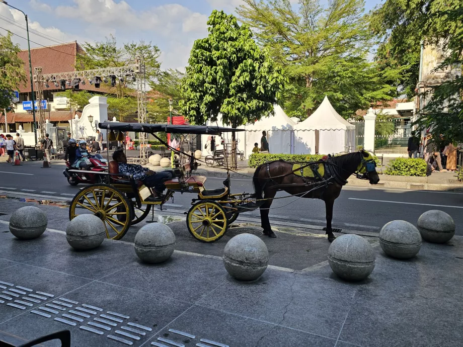 Trajet de Fiacre à Malioboro