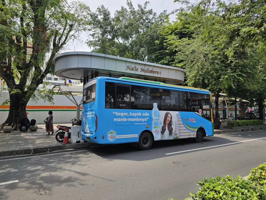 Bus pour Malioboro