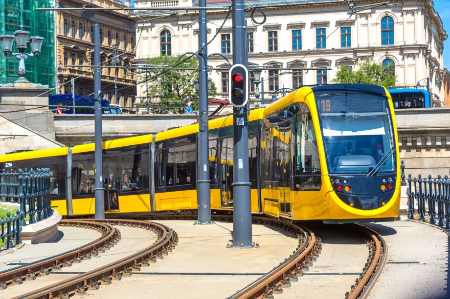 Tramway à Budapest