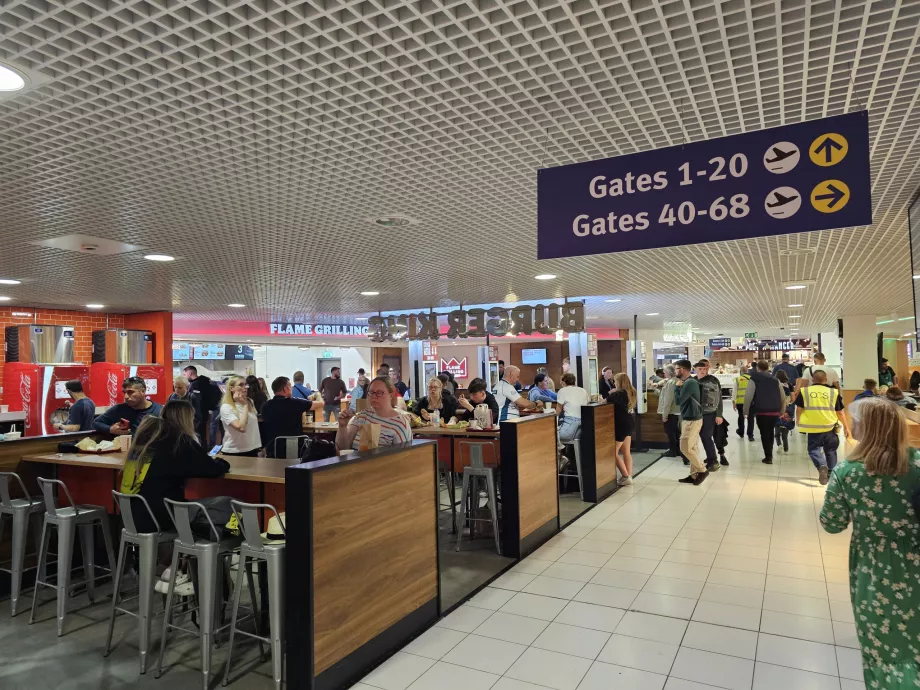 Food Court, zone de transit