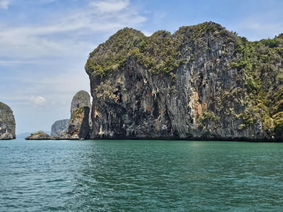 Formations rocheuses à Railay