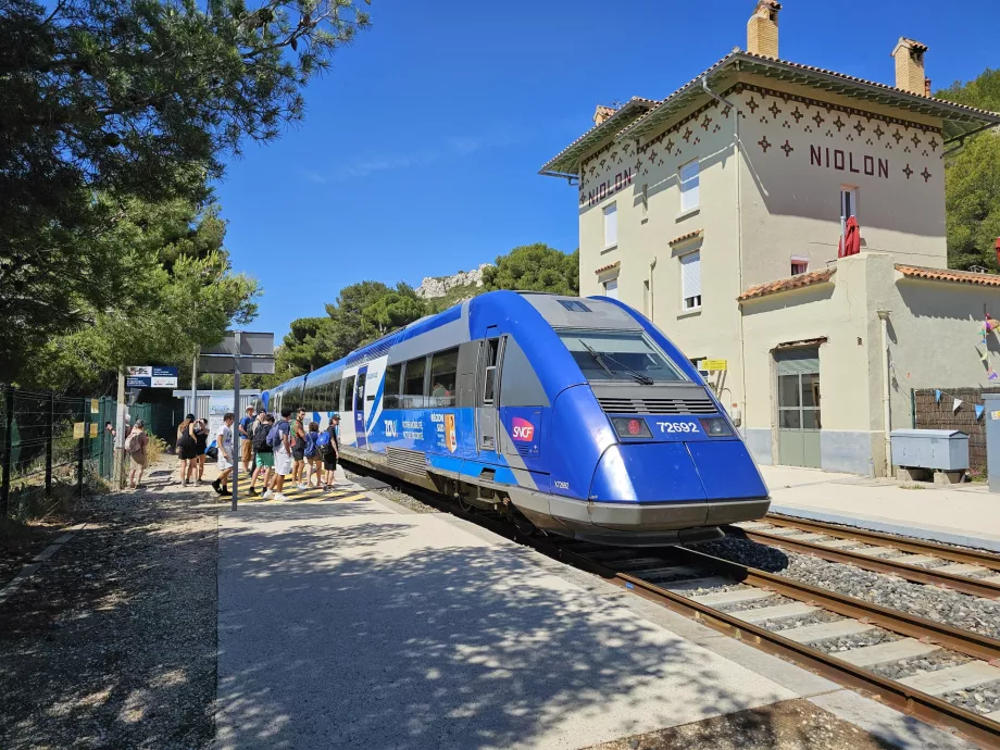 Train pour Cote Bleue