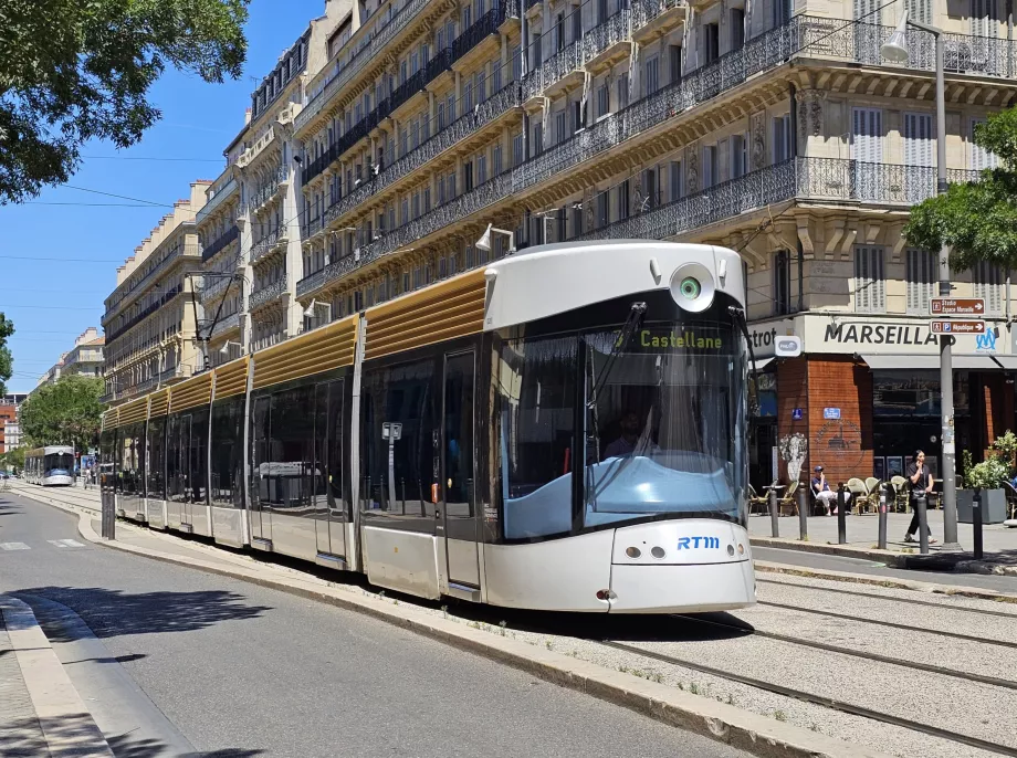 Tramway à Marseille